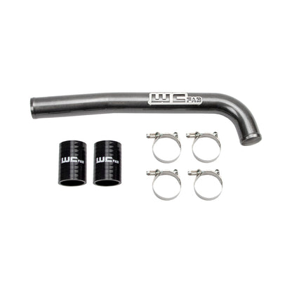 Wehrli 19-22 Cummins 6.7L Upper Coolant Pipe - Fluorescent Green