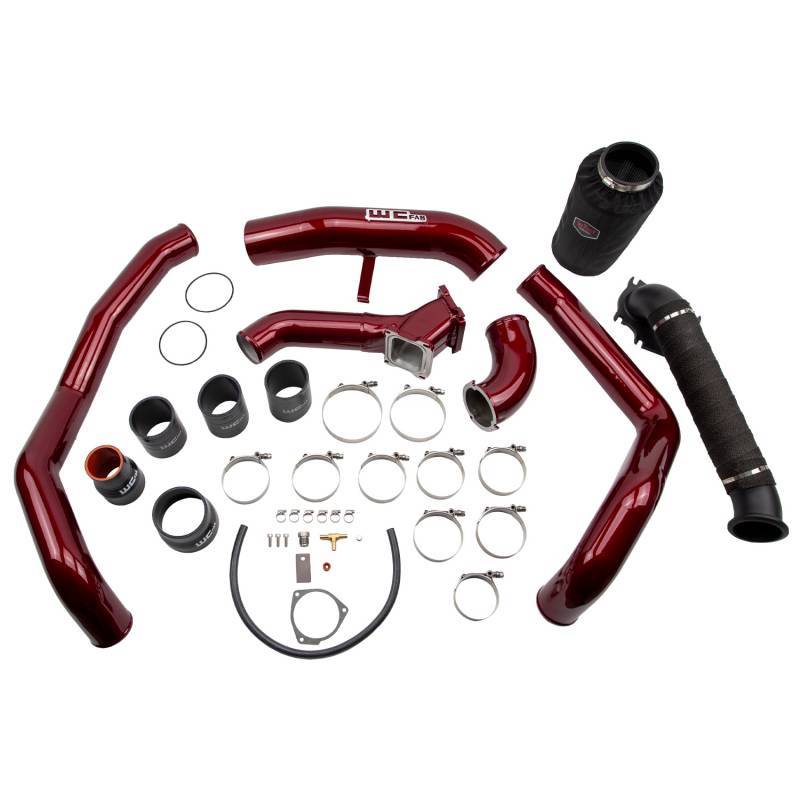 Wehrli 01-04 Chevrolet 6.6L LB7 Duramax High Flow Intake Bundle Kit - Bengal Silver