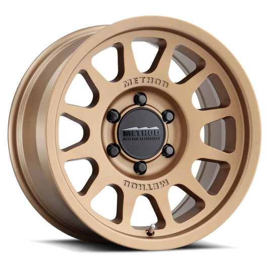 Method MR703 17x9 / -12mm Offset / 106.25mm Bore / 6x5.5 BP / 4.8in BS - Method Bronze Wheel