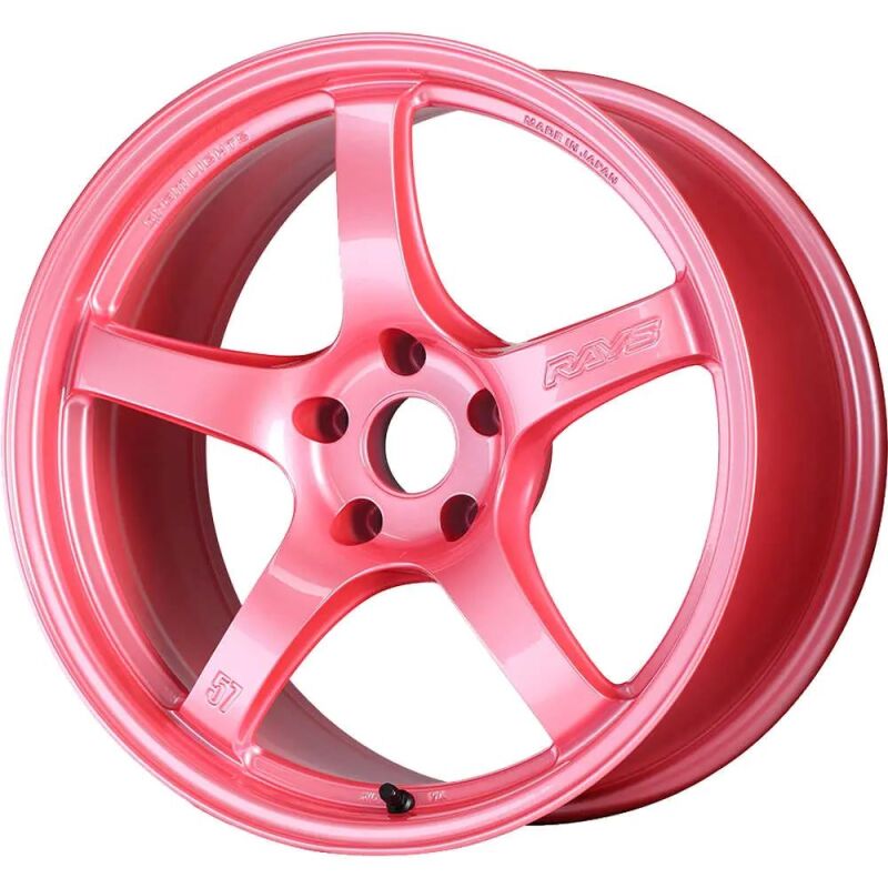 Gram Lights 57CR 19x9.5 +25 5x112 Sakura Pink Wheel