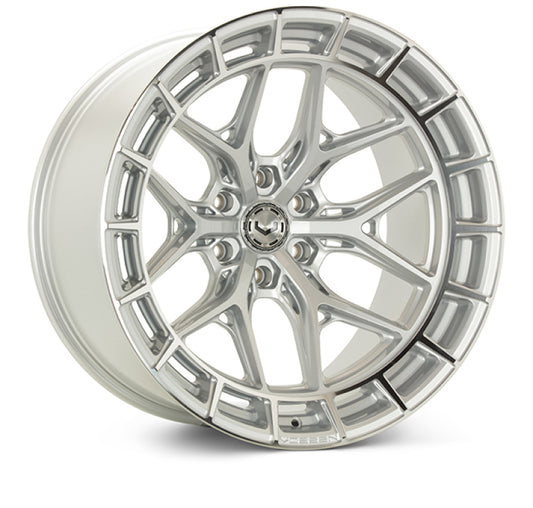 Vossen HFX-1 20x9.5 / 6x139.7 / +15 / 106.1 CB / Deep - Silver Polished