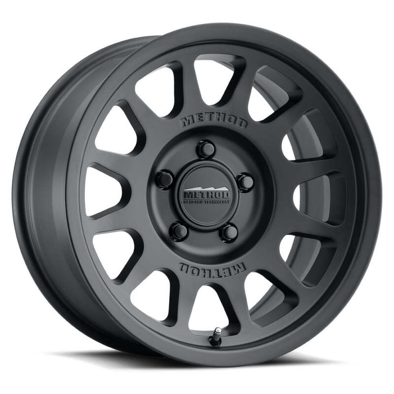 Method MR703 17x9 / -12mm Offset / 106.25mm Bore / 6x5.5 BP / 4.8in BS - Matte Black Wheel