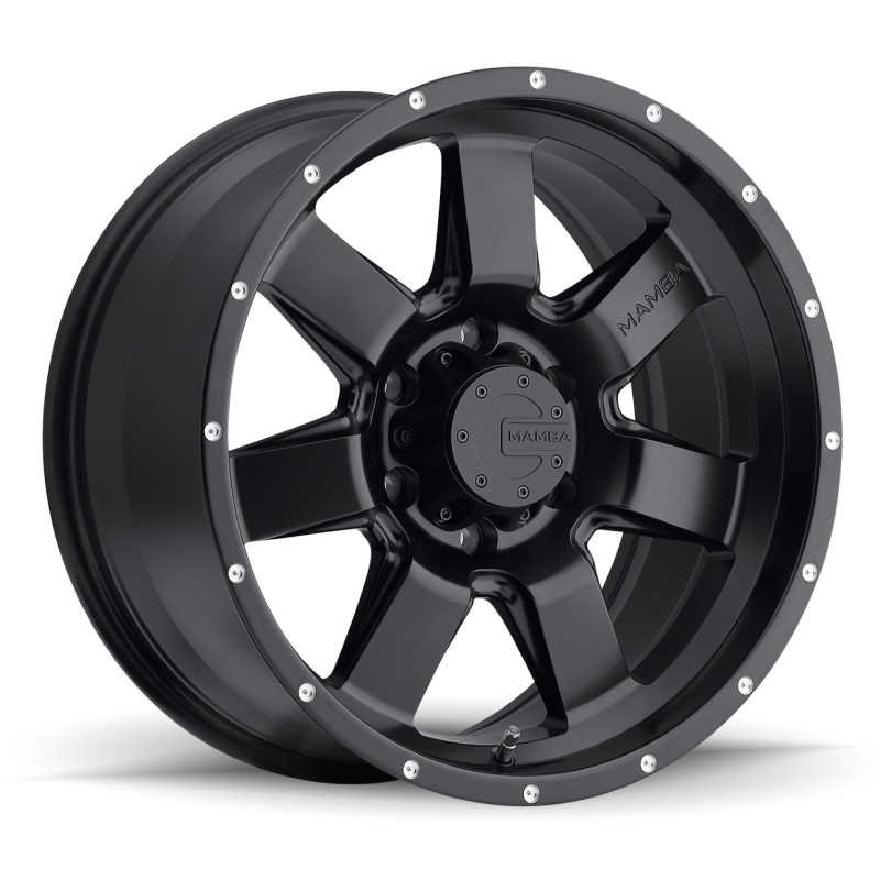 Mamba M14 20x9 6x139.7 ET12 Matte Black / Drill Holes