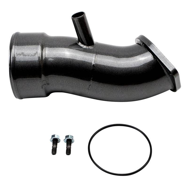 Wehrli 2020+ Chevrolet 6.6L L5P Duramax 3.5in Intake Horn w/PCV Port - Gun Metal