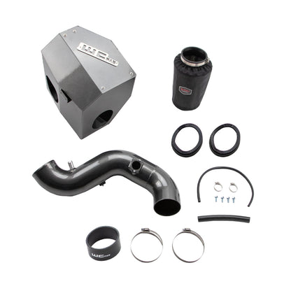 Wehrli 13-18 Cummins 6.7L Intake Kit 4in - Gun Metal