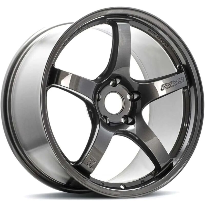 Gram Lights 57CR 18x9.5 +38 5-100 HS Gunmetallic Wheel