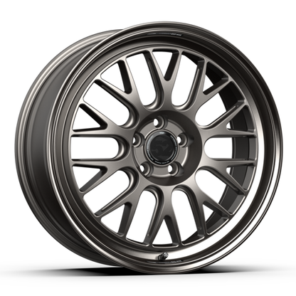 fifteen52 Holeshot RSR 20x9 5x114.3 35mm ET 73.1mm Center Bore Magnesium Grey w/ Gloss Lip