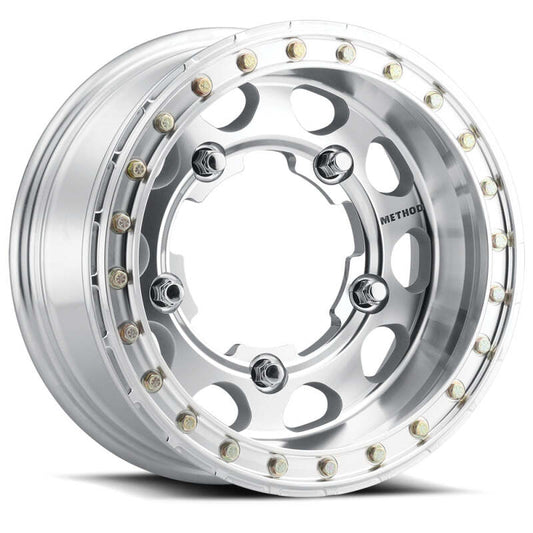 Method MR103 Beadlock 17x9 -12mm Offset 8x6.5 130.81mm CB Raw Machined w/BH-H24125 Wheel