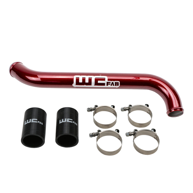 Wehrli 11-16 Chevrolet 6.6L LML Duramax Upper Coolant Pipe - Candy Red