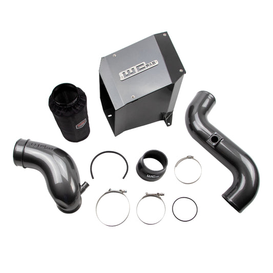 Wehrli 06-07 Duramax LBZ 4in Intake Kit Stage 2 - Cherry Frost