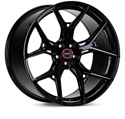 Vossen HF-5 22x11.5 / 5x130 / ET50 / Deep Face / 71.6 - Gloss Black