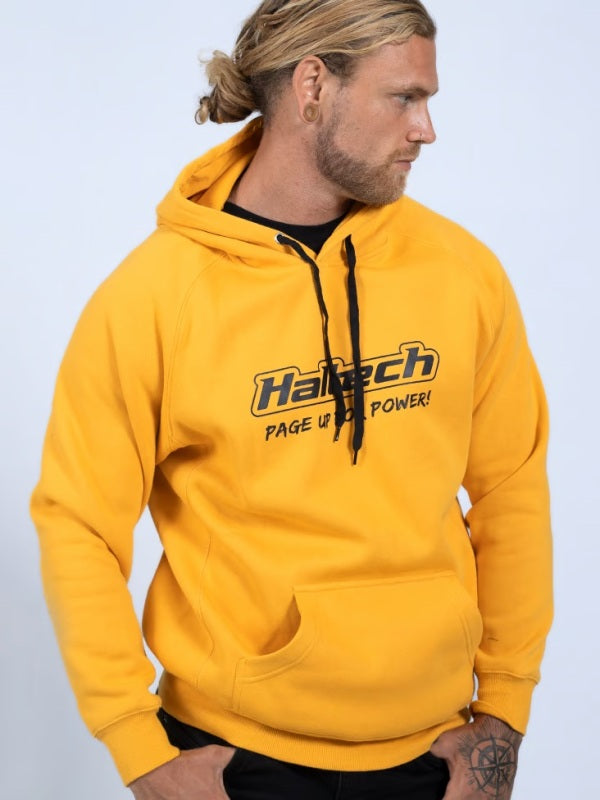 Haltech Classic Hoodie - Yellow - XS