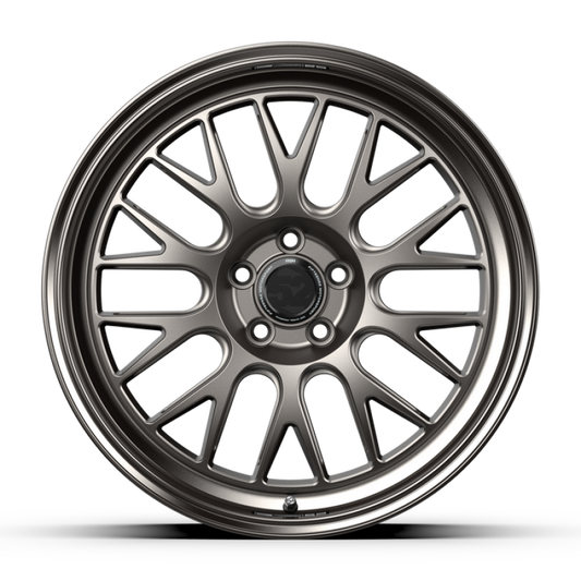 fifteen52 Holeshot RSR 19x8.5 5x108 42mm ET 63.4mm Center Bore Magnesium Grey w/ Gloss Lip