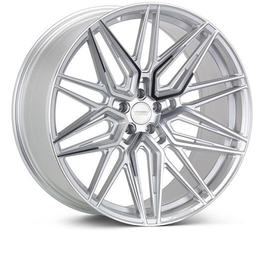 Vossen HF-7 20x9 / 5x120 / ET35 / Flat Face / 72.56 - Silver Polished