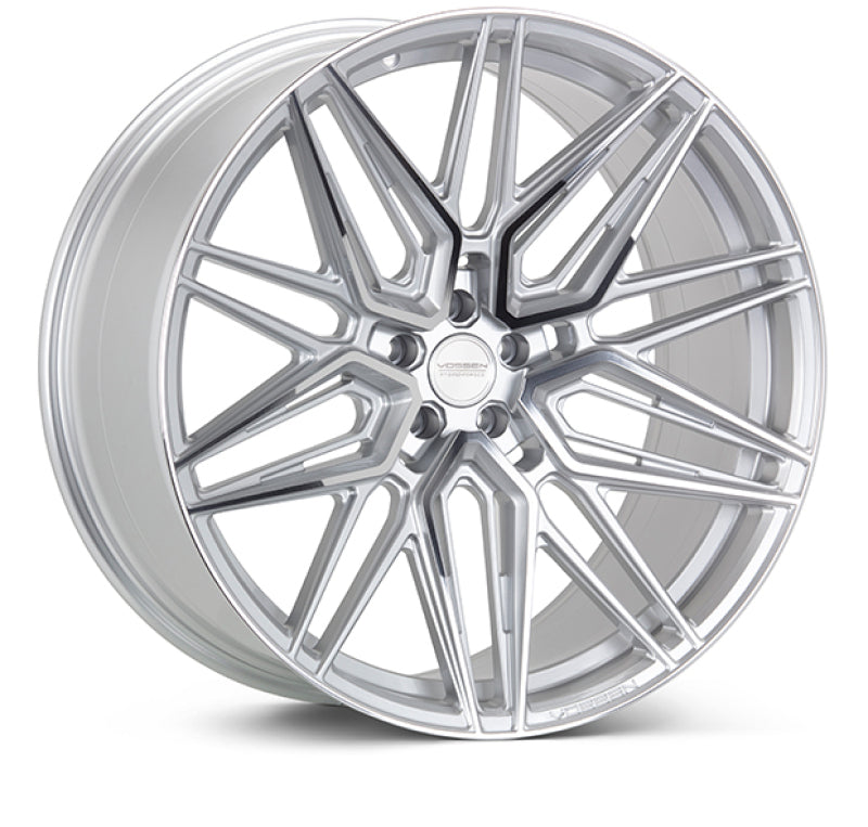 Vossen HF-7 22x10.5 / 5x112 / ET42 / Deep Face / 66.5 - Silver Polished