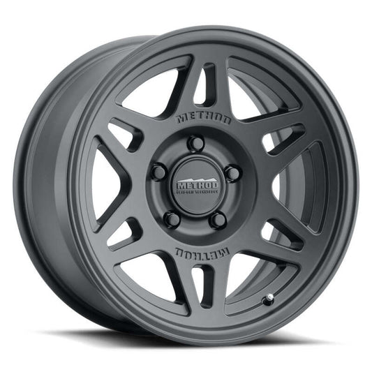 Method MR706 Bead Grip 17x8.5 0mm Offset 6x5.5 5.5mm Matte Black Wheel