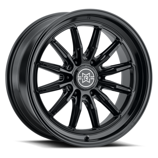 Method Raised MR803 22x12 / 6x5.5 BP / -40mm Offset / 106.25mm Bore - Gloss Black Wheel