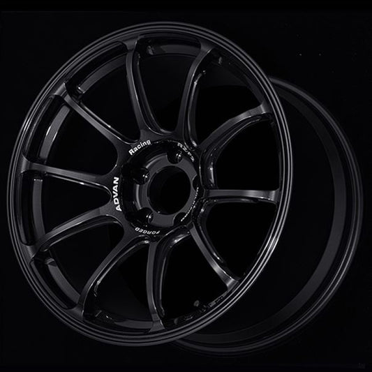 Advan RZ-F2 18x10.0 +35 5-114.3 Racing Titanium Black Wheel