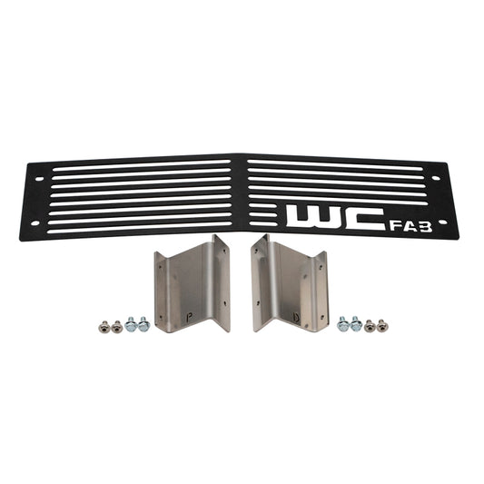 Wehrli 15-19 Chevrolet Silverado HD 6.6L LML/L5P Duramax Bumper Grille - Flat Black