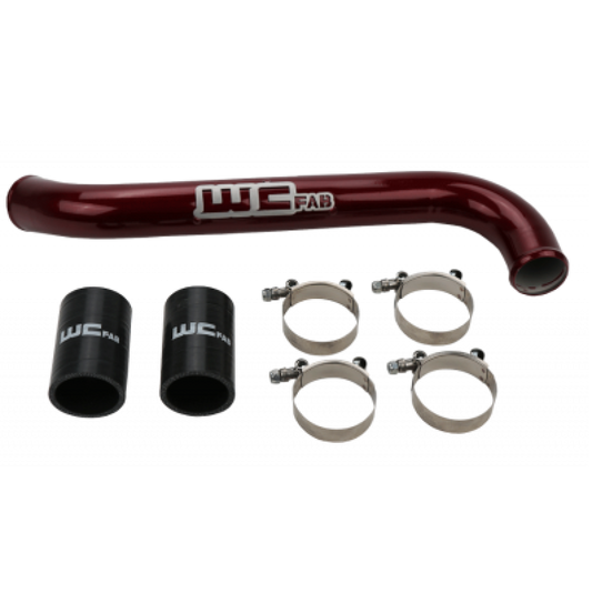 Wehrli 17-19 Chevrolet 6.6L L5P Duramax Upper Coolant Pipe - Sparkle Granny Smith