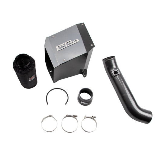 Wehrli 2001-2004 LB7 Duramax 4in Intake Kit with Air Box- Gloss Black