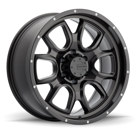 Mamba M19 17x9 6x139.7 ET12 Matte Black w/ Drill Holes