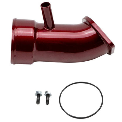 Wehrli 17-19 Chevrolet 6.6L L5P Duramax 3.5in Intake Horn w/PCV Port - Bengal Red