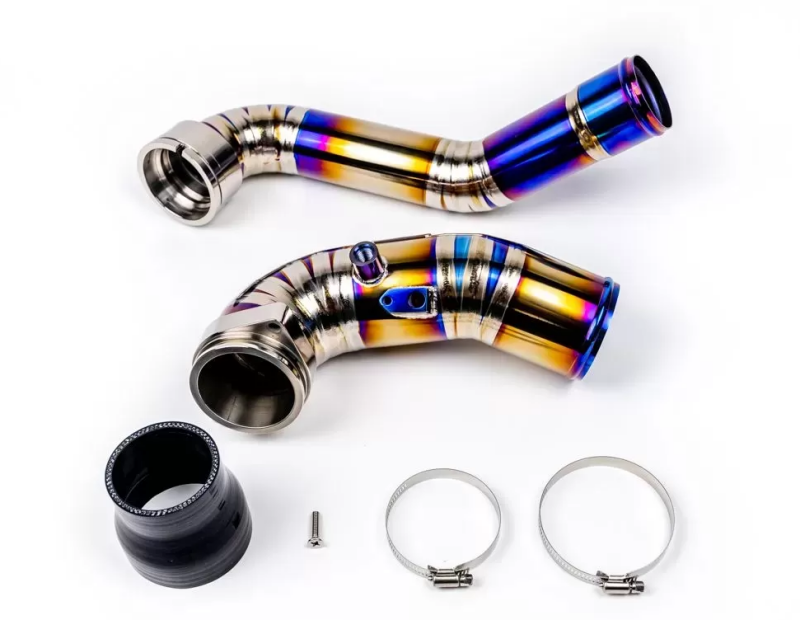 VR Performance 2015-2021 BMW Toyota Supra MKV Titanium Chargepipe and J-Pipe Kit