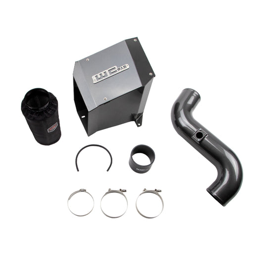 Wehrli 06-07 Duramax LBZ 4in. Intake Kit w/ Air Box - Gloss Black