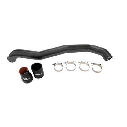 Wehrli 11-16 Chevrolet 6.6L LML Duramax Driver Side 3in Intercooler Pipe - Bronze Chrome