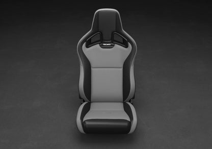 Recaro Cross Sportster ORV Driver Seat - Black Vinyl/Grey Vinyl