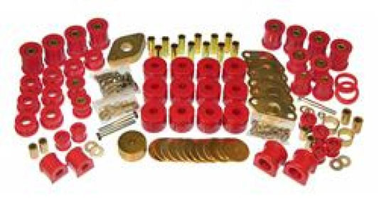 Prothane 07-11 Jeep Wrangler Total Kit - Red