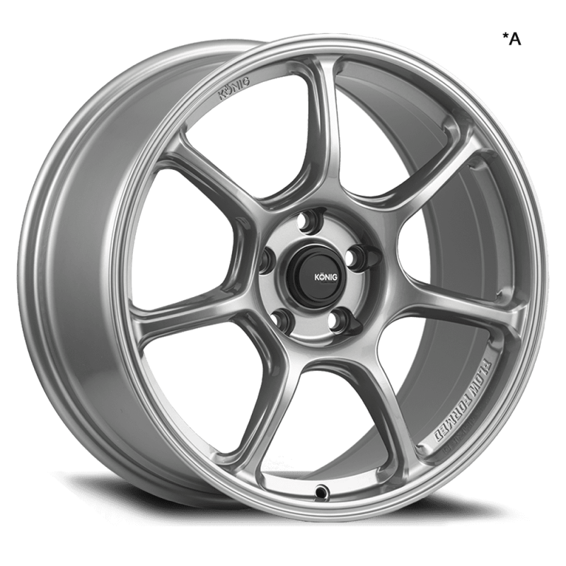 Konig Ultragram 18x8.5 5x108 ET42 Titanium Metallic (Knurled Bead)