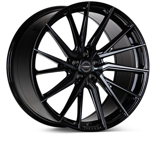 Vossen HF-4T 20x10.5 / 5x112 / ET30 / Deep Face / 66.5 - Tinted Gloss Black - Left