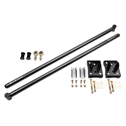 Wehrli 20-21 Duramax RCLB/CCSB/ECSB 60in Traction Bar Kit - Gloss Black