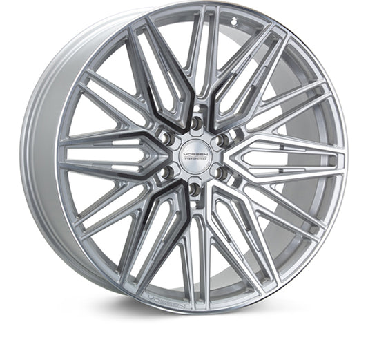 Vossen HF6-5 20x10 / 6x139.7 / ET-18 / Super Deep Face / 106.1 - Silver Polished