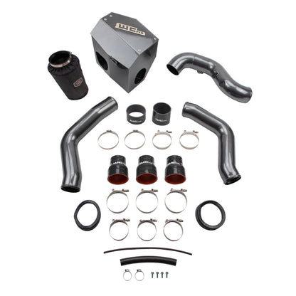 Wehrli 13-18 Cummins 6.7L Stage 2 High Flow Bundle Kit - Gloss Black