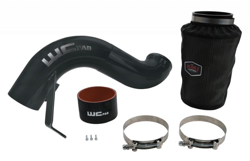 Wehrli 07.5-18 Dodge 6.0L Cummins 4in Intake Kit - Bronze Chrome