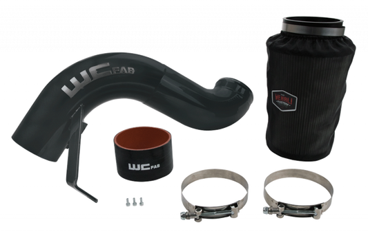 Wehrli 07.5-18 Dodge 6.0L Cummins 4in Intake Kit - Bronze Chrome