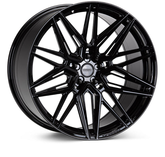 Vossen HF-7 20x9.5 / 5x120 / ET20 / Deep Face / 72.56 - Gloss Black