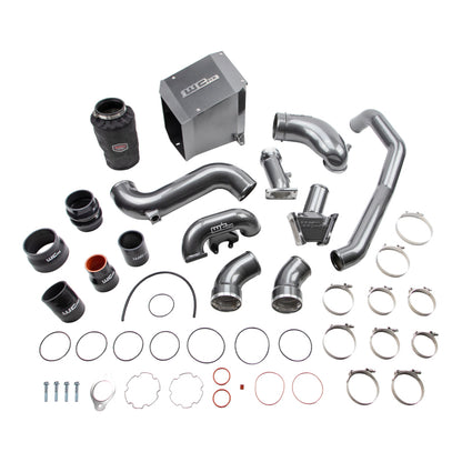 Wehrli 06-07 Chevrolet Duramax 6.6L LBZ Stage 2 High Flow Intake Bundle Kit - Blueberry Frost