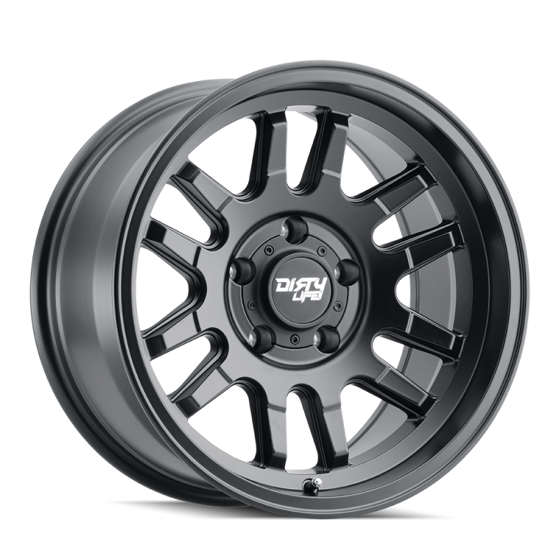 Dirty Life 9310 Canyon 17x9 / 5x127 BP / -12mm Offset / 71.5mm Hub Matte Black Wheel