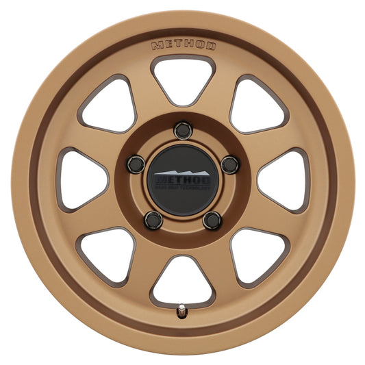 Method MR701 17x7.5 +50mm Offset 5x160 65mm CB Method Bronze Wheel