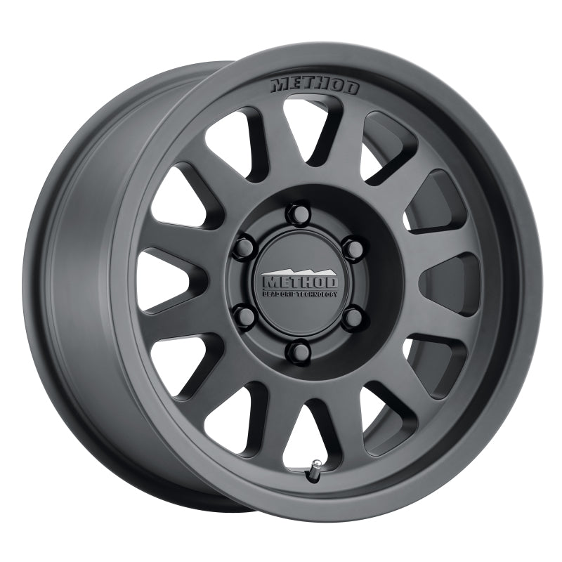 Method MR704 17x8.5 0mm Offset 6x135 87mm CB Matte Black Wheel