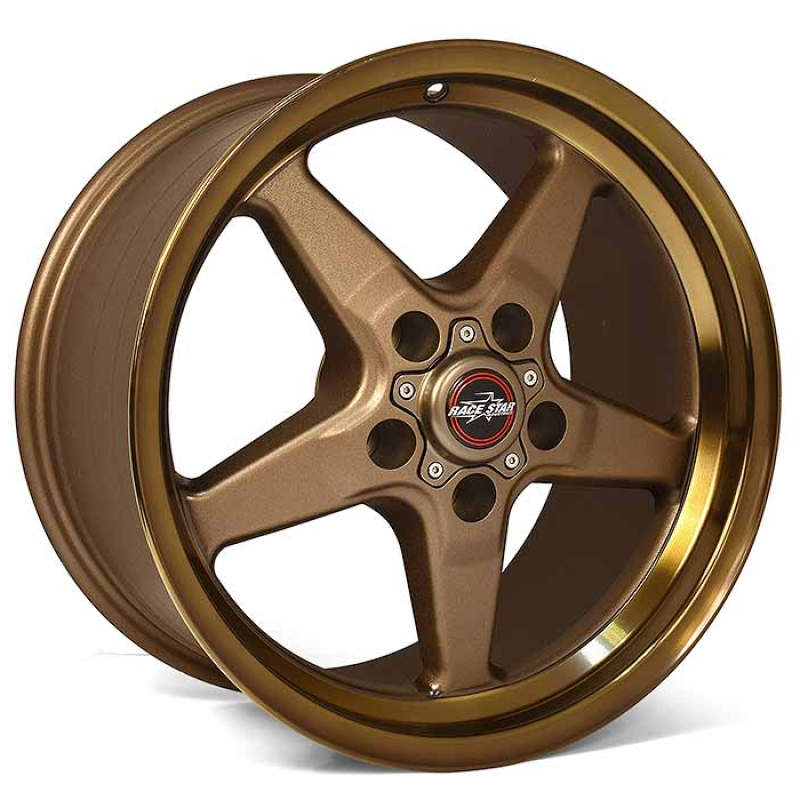 Race Star 92 Drag Star Bracket Racer 17x10.5 5x120bc 7.00bs Bronze Wheel