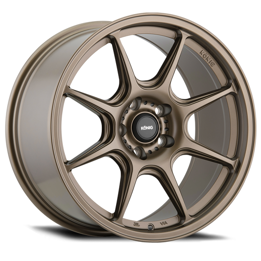 Konig Lockout 18x8.5 5x100 ET43 Matte Bronze