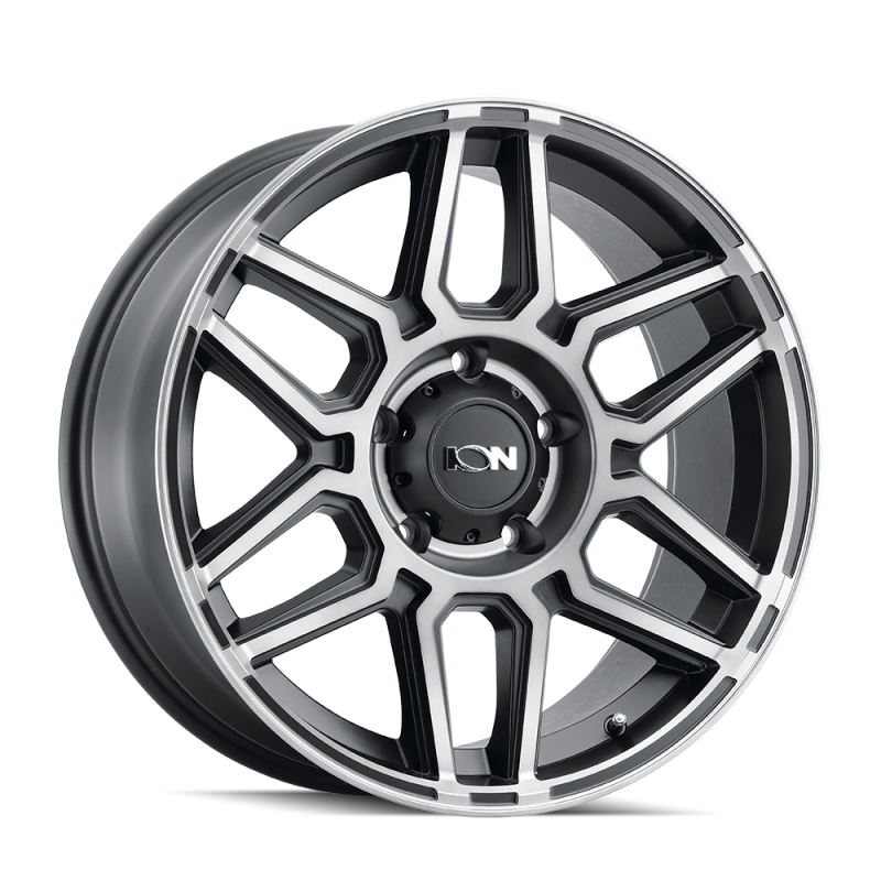 ION Type 146 17x9 / 6x135 BP / 0mm Offset / 87.1mm Hub Matte Black W/Machined Dart Tint Wheel