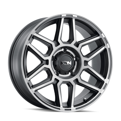 ION Type 146 20x10 / 5x127 BP / -19mm Offset / 78.1mm Hub Matte Black W/Machined Dart Tint Wheel