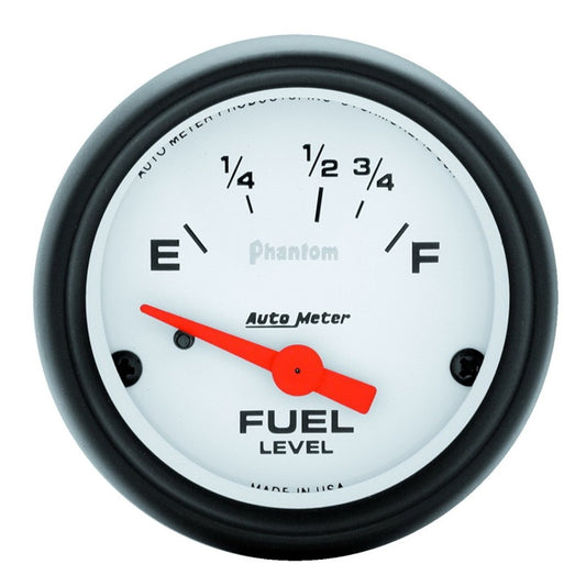 Autometer Phantom 2-1/16in Electrical Fuel Level Gauge 16-158 Ohms