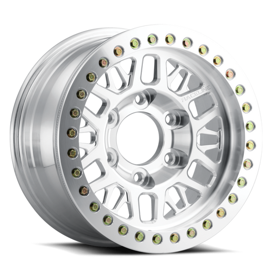 Raceline RT951F Ryno 17x9in / 8x170 BP / -12mm Offset / 130.81mm Bore - Machined Beadlock Wheel